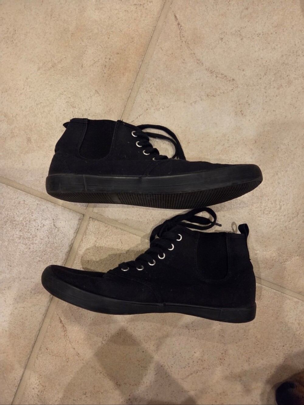 Black High Top Sneakers